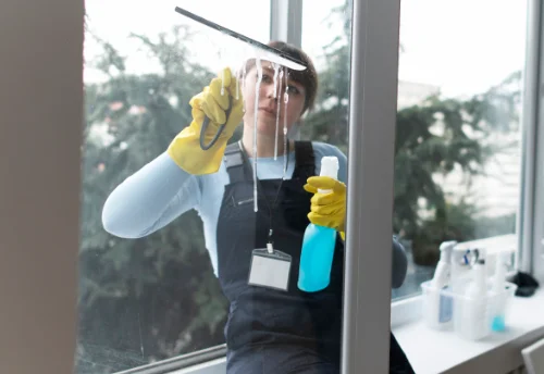 Nettoyage de vitres intérieures et extérieures à Saint-Éloy-les-Mines